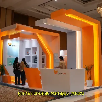 Booth Pameran Portable Jepara